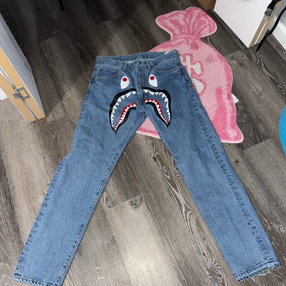 Bape jeans size 32